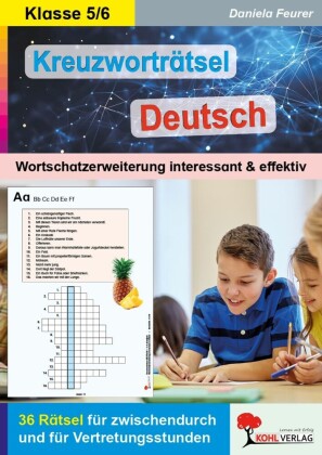 Kreuzworträtsel Deutsch / Klasse 5-6