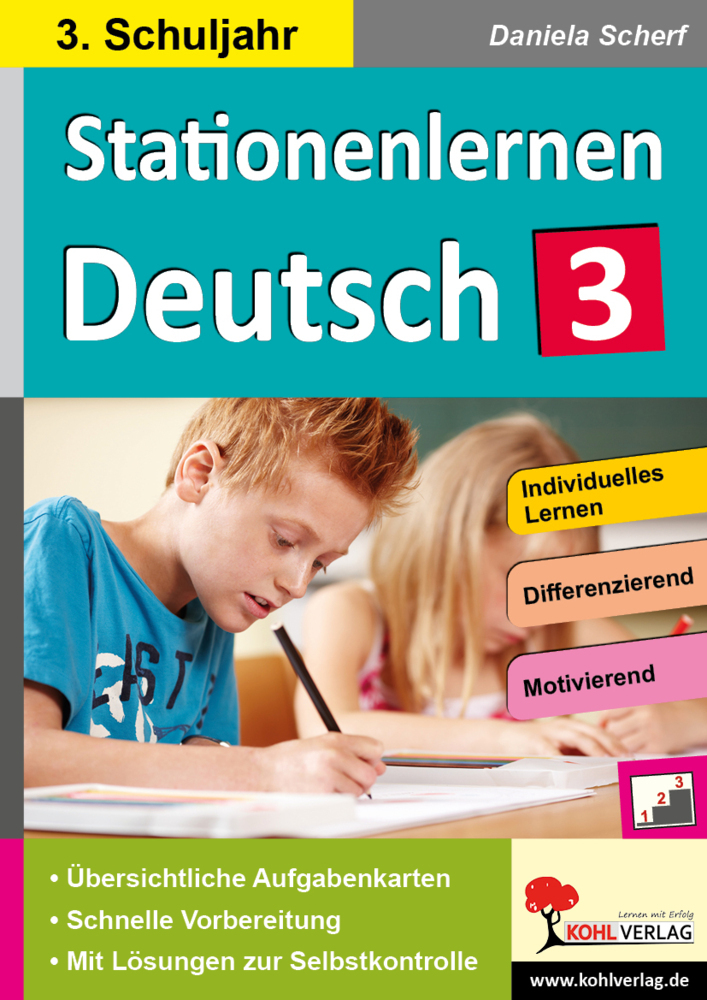 Stationenlernen Deutsch / Klasse 3 main product photo