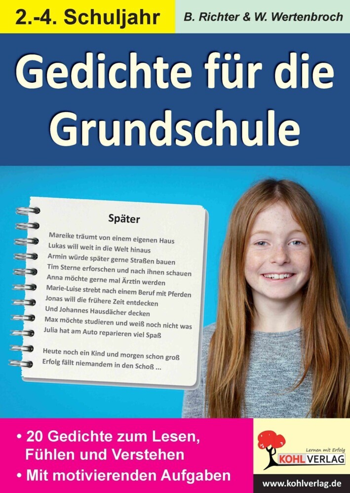 Lernwerkstatt Gedichte für die Grundschule main product photo