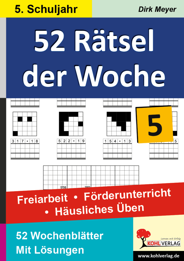 52 Rätsel der Woche / Klasse 5 main product photo