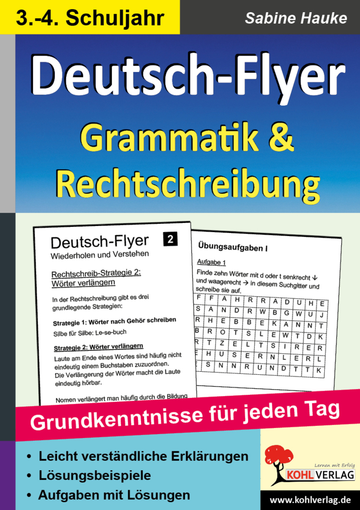 Deutsch-Flyer Rechtschreibung & Grammatik main product photo