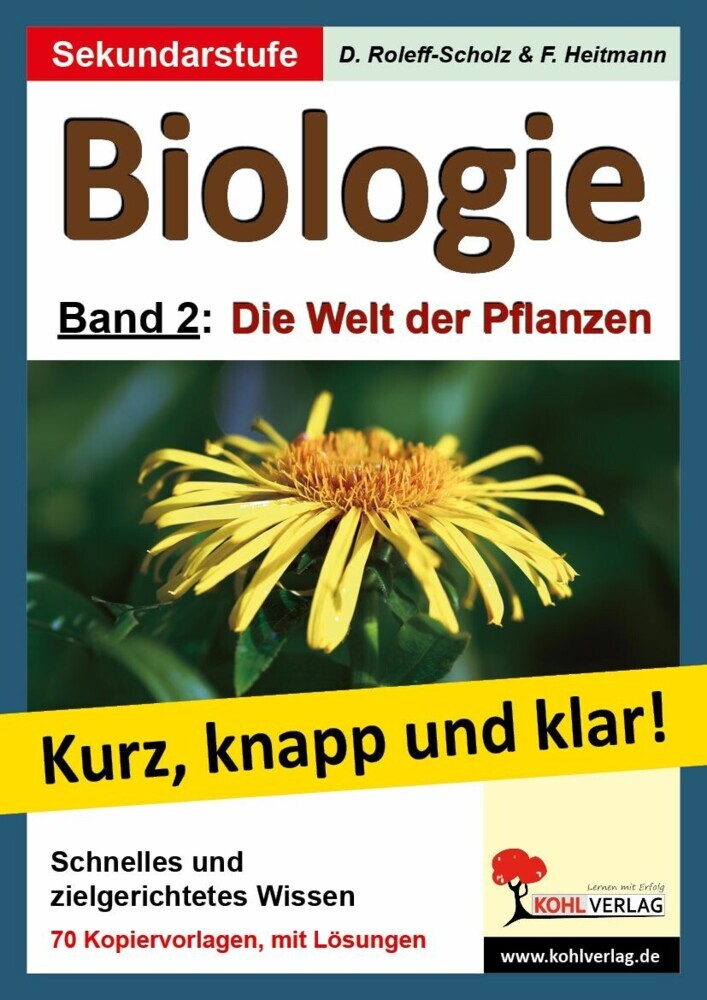 Biologie - Grundwissen kurz, knapp und klar! main product photo