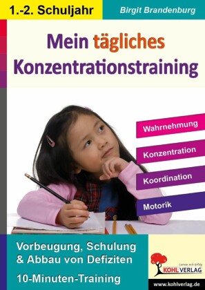 Mein tägliches Konzentrationstraining, 1./2. Schuljahr