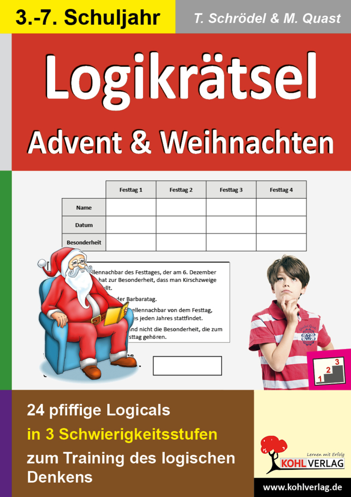Logikrätsel Advent und Weihnachten main product photo