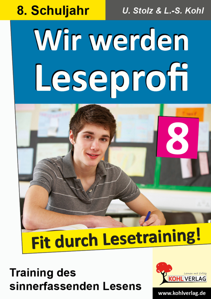 Wir werden Leseprofi / Klasse 8 main product photo