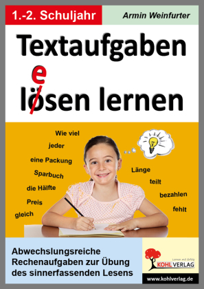 Textaufgaben lösen lernen / Klasse 1-2