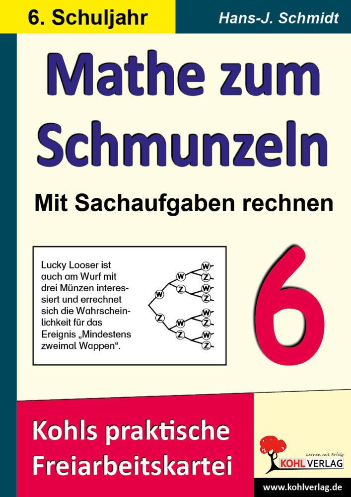Mathe zum Schmunzeln - Mit Sachaufgaben rechnen / Klasse 6 main product photo