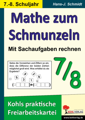 Mathe zum Schmunzeln - Sachaufgaben, 7.-8. Schuljahr