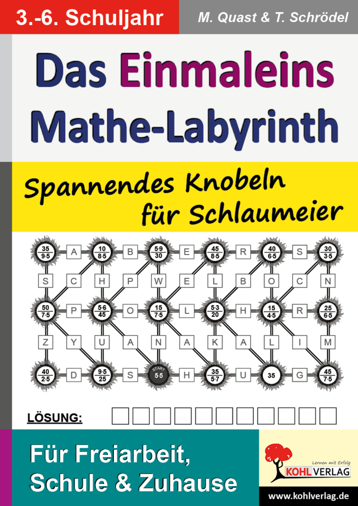 Das Einmaleins-Mathe-Labyrinth main product photo