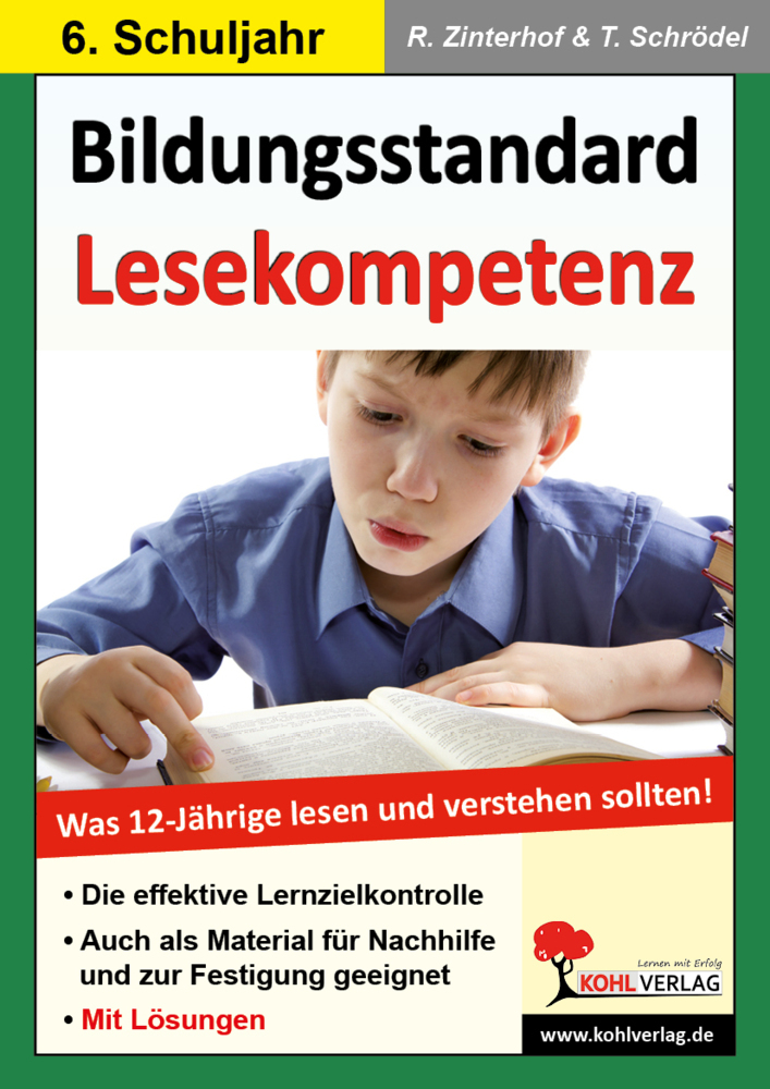 Bildungsstandard Lesekompetenz / Klasse 6 main product photo