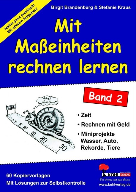 Mit Maßeinheiten rechnen lernen - Band 2 main product photo