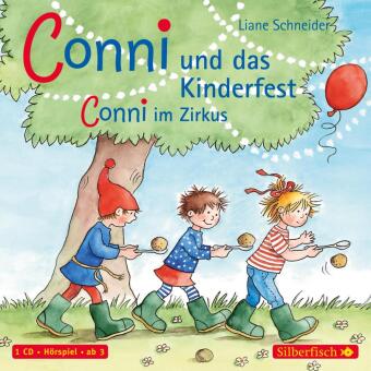 Conni und das Kinderfest / Conni im Zirkus, 1 Audio-CD