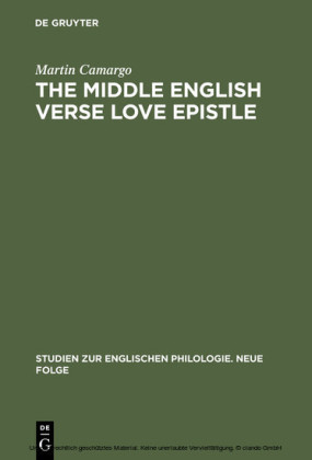The Middle English Verse Love Epistle