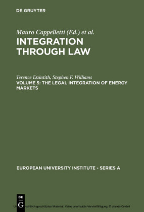 The Legal Integration of Energy Markets