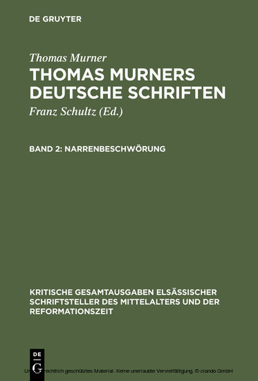 Narrenbeschwörung main product photo