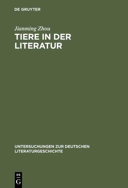 Tiere in der Literatur main product photo