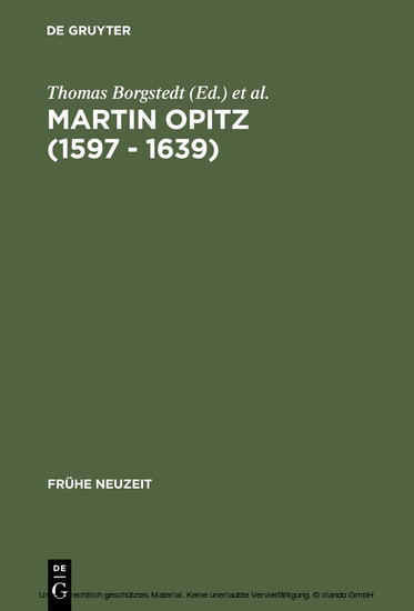 Martin Opitz (1597 - 1639) main product photo