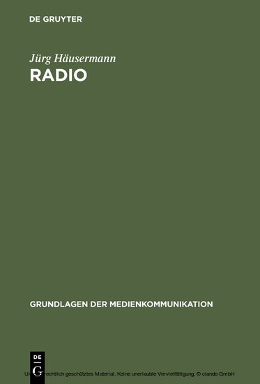 Radio main product photo