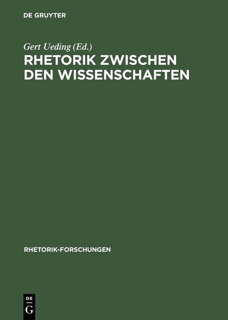 Rhetorik zwischen den Wissenschaften main product photo