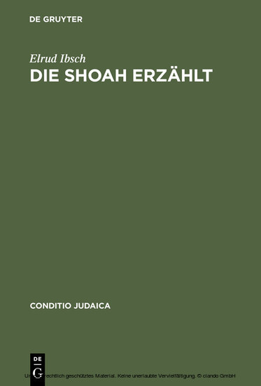 Die Shoah erzählt main product photo