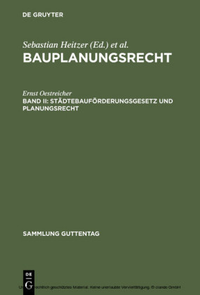 Städtebauförderungsgesetz und Planungsrecht