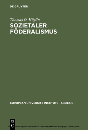 Sozietaler Föderalismus