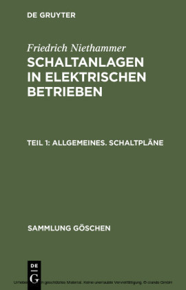 Allgemeines. Schaltpläne