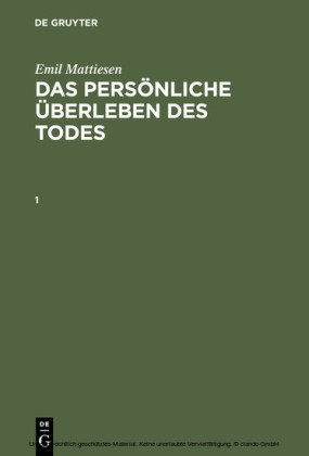 Das persönliche Überleben des Todes
