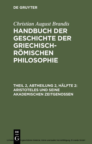 Aristoteles und seine akademischen Zeitgenossen main product photo