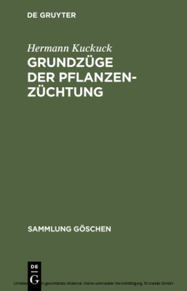 Grundzüge der Pflanzenzüchtung