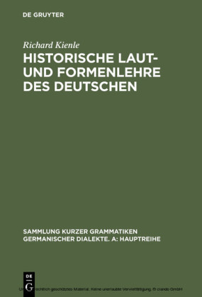 Historische Laut- und Formenlehre des Deutschen