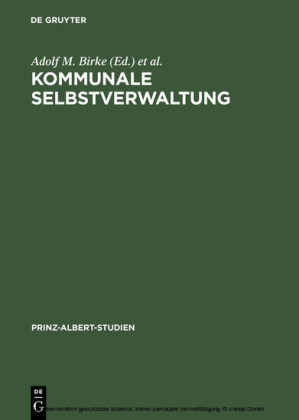 Kommunale Selbstverwaltung / Local Self-Government