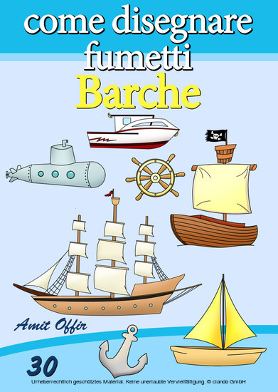 Disegno per Bambini: Come Disegnare Fumetti - Barche main product photo