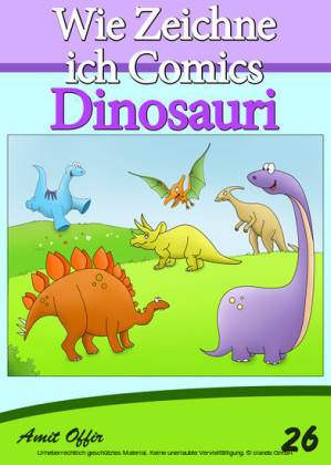 Disegno per Bambini: Come Disegnare Fumetti - Dinosauri