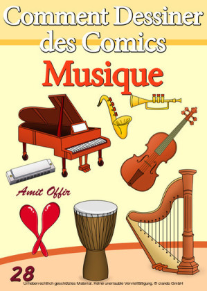 Livre de Dessin: Comment Dessiner des Comics - Musique