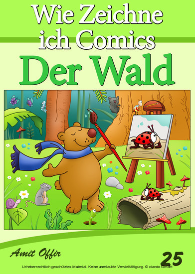 Zeichnen Bücher: Wie Zeichne ich Comics - Der Wald main product photo