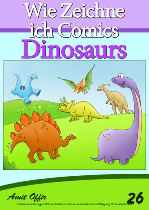 Zeichnen Bücher: Wie Zeichne ich Comics - Dinosaurier