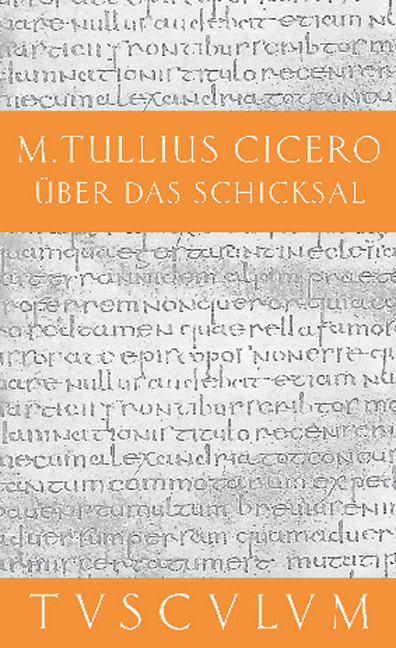 Über das Schicksal / De fato main product photo