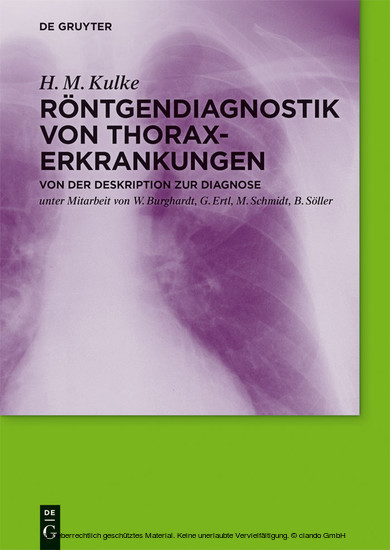 Röntgendiagnostik von Thoraxerkrankungen main product photo