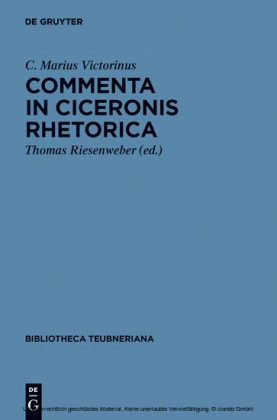 Commenta in Ciceronis Rhetorica
