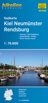Bikeline Radkarte Kiel, Neumünster, Rendsburg