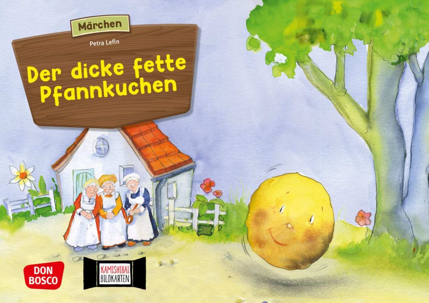 Der dicke fette Pfannkuchen. Kamishibai Bildkartenset main product photo