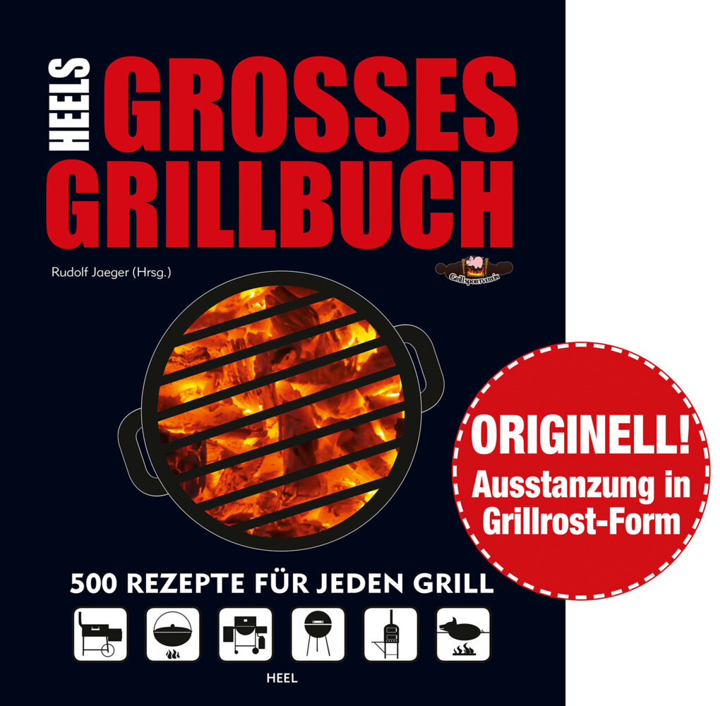 Heels großes Grillbuch main product photo