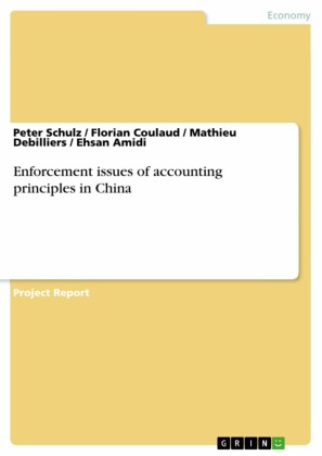 Enforcement issues of accounting principles in China