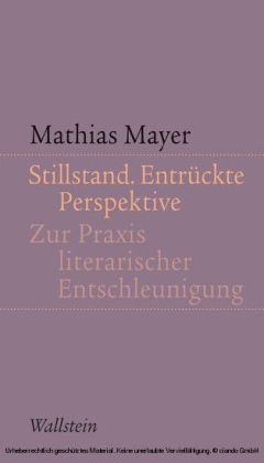 Stillstand. Entrückte Perspektive