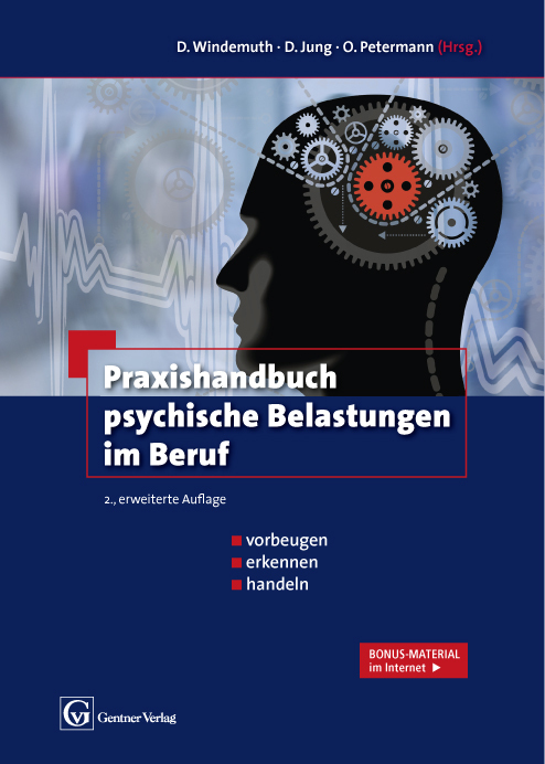 Praxishandbuch psychische Belastungen im Beruf main product photo
