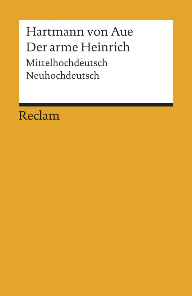 Der arme Heinrich. Mittelhochdeutsch/Neuhochdeutsch main product photo