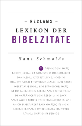 Reclams Lexikon der Bibelzitate