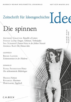 Zeitschrift für Ideengeschichte Heft VII/4 Winter 2013