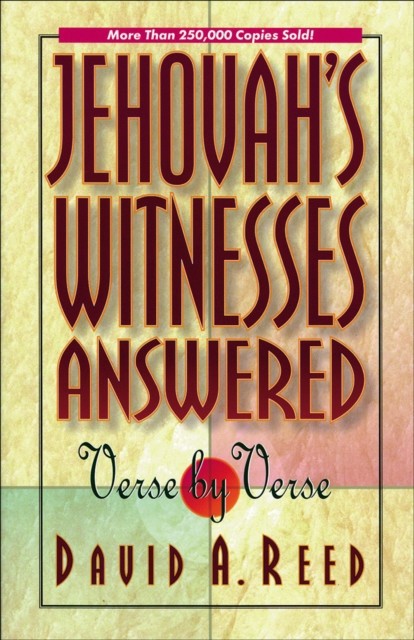 Jehovah's Witnesses Answered Verse by Verse main product photo